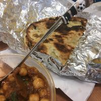 Chapati bread at Yummy India in Nicosia