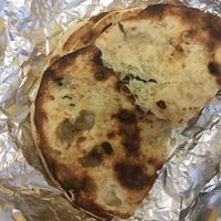 tandoori baked bread  at Yummy India in Nicosia