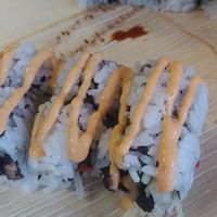 Spicy shitake at Wasabi Beach Sushi & Kitchen in Montauk