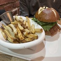 Tempeh Burger  at Nourishmoi in Mississauga