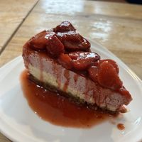 Strawberry Cheesecake  at Nourishmoi in Mississauga