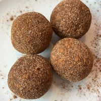 Cinnamon Balls
Look like donuts but aren't at Nourishmoi in Mississauga