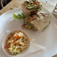 Shawarma wrap  at Nourishmoi in Mississauga