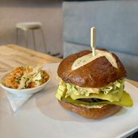 The Big Chain Burgerr  at Nourishmoi in Mississauga