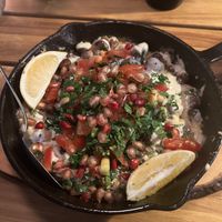 Fave Bohnen Pfanne  at Mr and Mrs Humus in Bonn