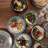 Mezze for 2 vegan !  #Veganuary at Mr and Mrs Humus in Bonn