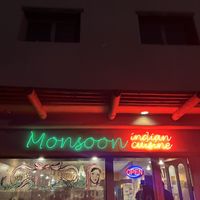   at Monsoon Indian Cuisine in Palm Springs
