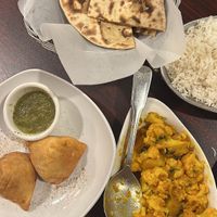   at Monsoon Indian Cuisine in Palm Springs