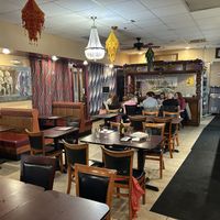 Inside  at Monsoon Indian Cuisine in Palm Springs