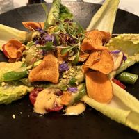 grilled asparagus salad  at The Ivy Cafe in Richmond Upon Thames