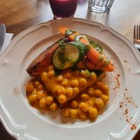 Repas du jour at VG restaurant- Epicerie Bio in Martigny