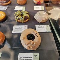 Jam ring at Crosstown Doughnuts - Cannon St in London