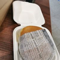 Truffle burger at Wholesome Junkies in Manchester