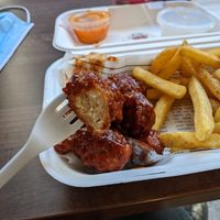 Inside a BBQ bite at Wholesome Junkies in Manchester