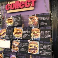 Menu as of Feb 2022  at Wholesome Junkies in Manchester