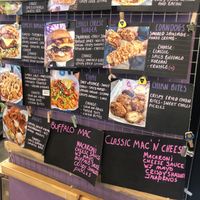 Menu as of Feb 2022  at Wholesome Junkies in Manchester