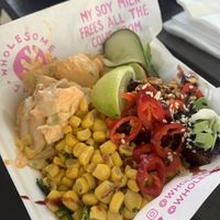 Sushi bowl   at Wholesome Junkies in Manchester