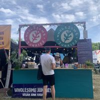 Wholesome junkies food stall   at Wholesome Junkies in Manchester