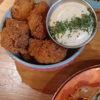"chicken" pops at Wholesome Junkies in Manchester