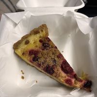 Berry tart  at Wholesome Junkies in Manchester