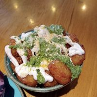 Pest Parm Tots at Wholesome Junkies in Manchester