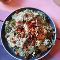 Caesar Salad at Wholesome Junkies in Manchester