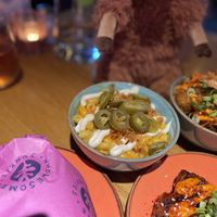 Mac n cheesee  at Wholesome Junkies in Manchester