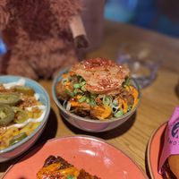 Kimchi tots   at Wholesome Junkies in Manchester