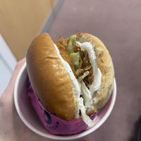 Mayo chicken burger  at Wholesome Junkies in Manchester