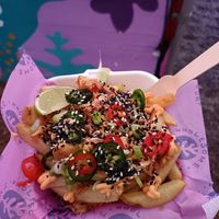 Thai fries at Wholesome Junkies in Manchester