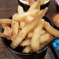 Fries at Wholesome Junkies in Manchester