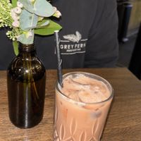 Iced chocolate   at Wholesome Junkies in Manchester