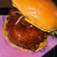 Cauli burger   at Wholesome Junkies in Manchester