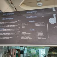 Menu Part 1 at Le Daily Syrien Veggie in Paris