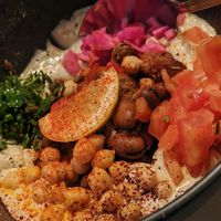 Foul plate at Le Daily Syrien Veggie in Paris