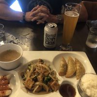 Tofu lunch plate. Comes with miso soup or salad   at 929 Kitchen & Bar in Columbia
