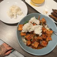 I got the K.F.C but substituted with tofu . The flavor was so good, tofu friend to perfection.   at Kao Thai Cuisine in Columbia