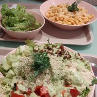 Mac and cheese, beach body booster at The Lala in Vienna