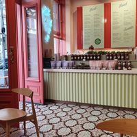 Colorful interior at The Lala in Vienna