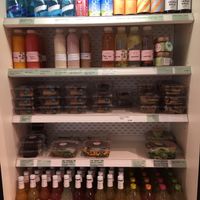 Refrigerated food and drink at The Lala in Vienna