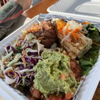Tamale Plate at The Stand Natural Foods in Laguna Beach