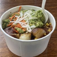 Potatoes for breakfast  at The Stand Natural Foods in Laguna Beach