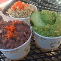 Bean Rice Guacamole Dip at The Stand Natural Foods in Laguna Beach