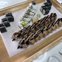 Vegan rolls   at Raw Ingredients in Tybee Island