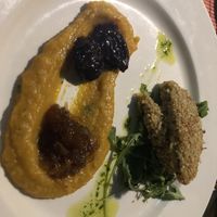 Vegan schnitzel at Avocado in Crete