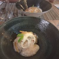 Halva with ice cream at Avocado in Crete