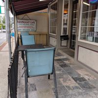 Moon Light Cafe storefront at Moon Light Cafe in New Paltz