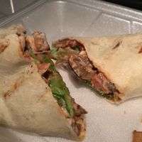 Veggie Roll-Up! at Moon Light Cafe in New Paltz