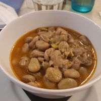 Habas a la catalana (can't translate this lol) at Cuvi in Barcelona