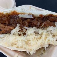 Hot dog at Fork My Life in Sarasota